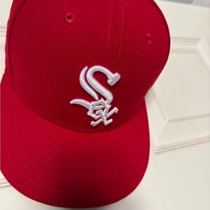 EUC! New Era 59FIFTY, Chicago White Sox hat size large